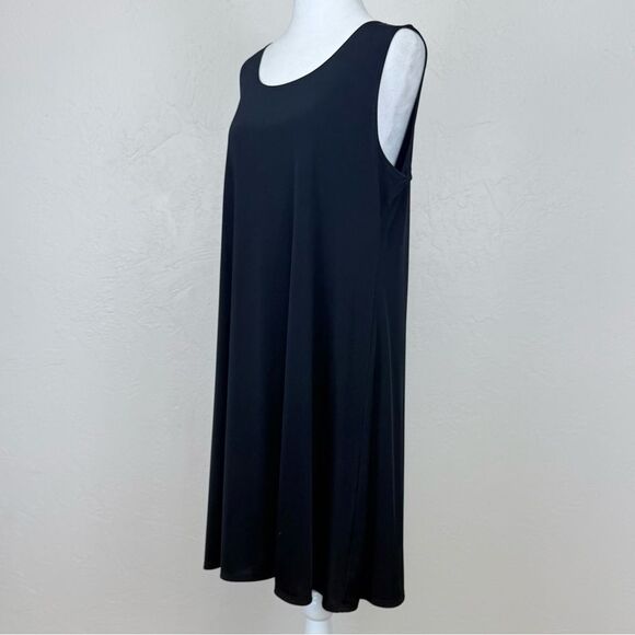 Chico’s Easy Wear Black Jersey Tank Dress Size 2 / US L - Picture 3 of 12